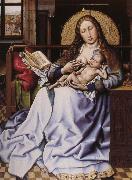 Maria with the child framfor hard Robert Campin